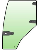 CABIN DOOR GLASS RIGHT - 192004A6