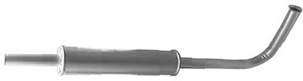 EXHAUST, PAINTED FROM BELOW. - 8N5230
