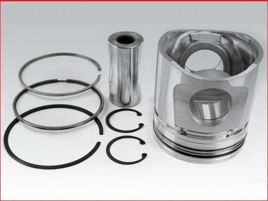 Complete piston with rings and pin-87774985