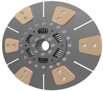 CLUTCH DISC, 6 PADS - 9924685