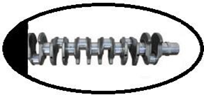 CRANKSHAFT 6 CYLINDER
4 HOLES - 0292 9962
0429 9259