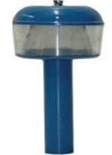 7", 63mm GLASS-FRONTED CHIMNEY TUBE - D3NN9A660E